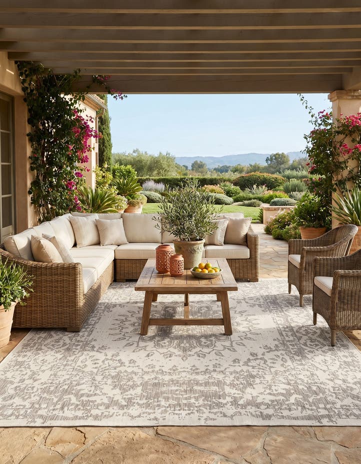 10' x 10' Easy-Clean Traditional Indoor / Ou...
