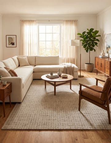 9' x 12' Heritage Line Wool Rug