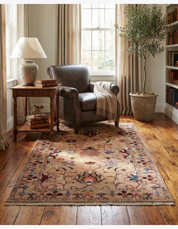 3' 2 x 5' Hand Knotted Ariana Ziegler Rug