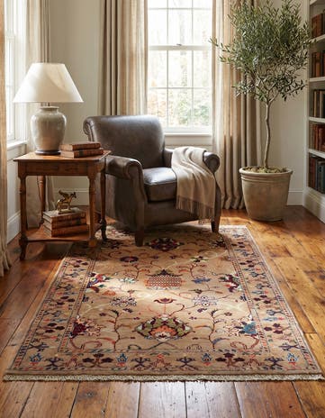 3' 2 x 5' Hand Knotted Ariana Ziegler Rug