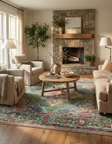 7' 10 x 7' 10 Isabella Square Rug