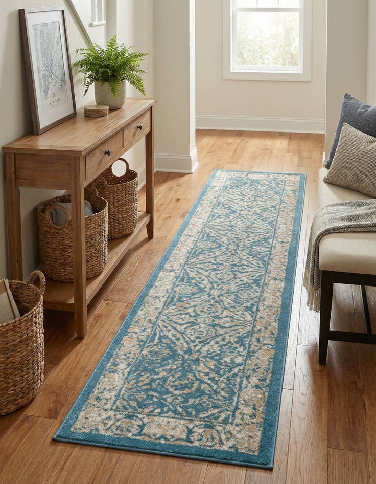 Detail image of 2' x 8' Dahlia Runner Rug