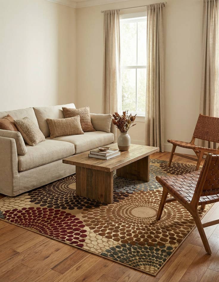 Detail image of 7' 10 x 10' Cafe Rug