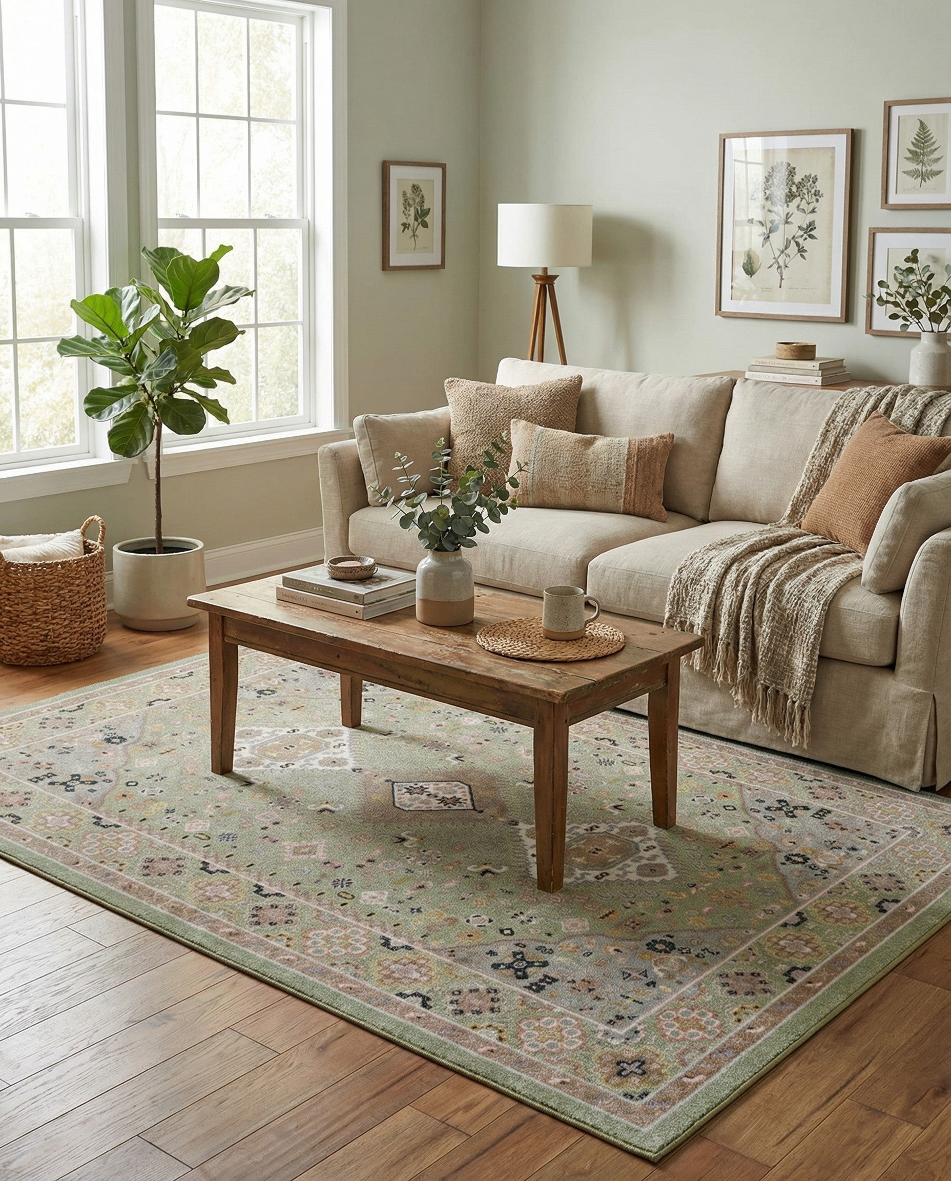 Primary image 6' x 9' Kamala Washable Rug