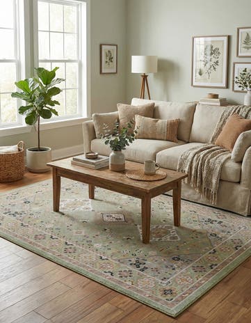 6' x 9' Kamala Washable Rug