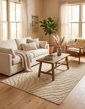 Ivory Contour Rug