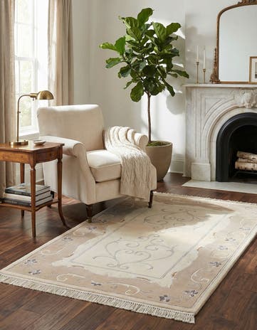3' x 5' 1 Hand Knotted Darya Wool Rug