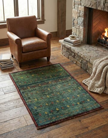 2' 10 x 3' 11 Gabbeh Rug