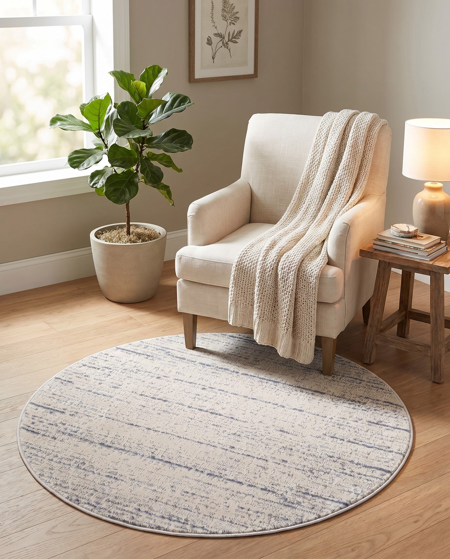 3' x 3' Oasis Round Rug