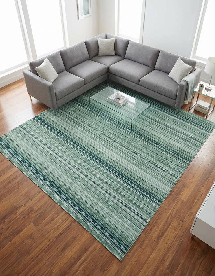 Detail image of 9' 10 x 9' 10 Gemstone Square Rug