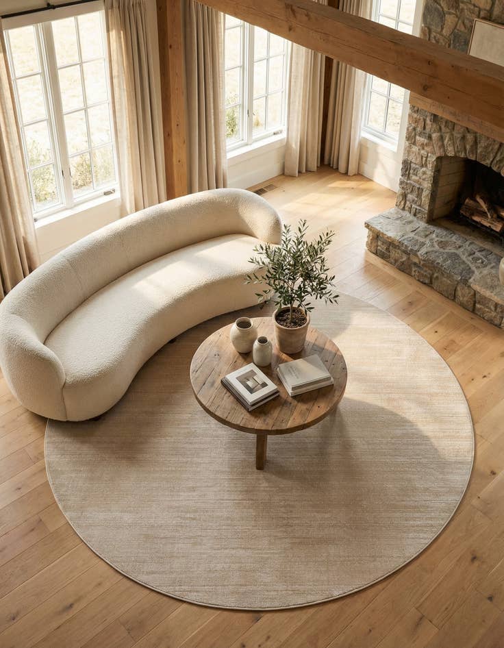 Detail image of Jill Zarin 10' x 10' Uptown Round Rug