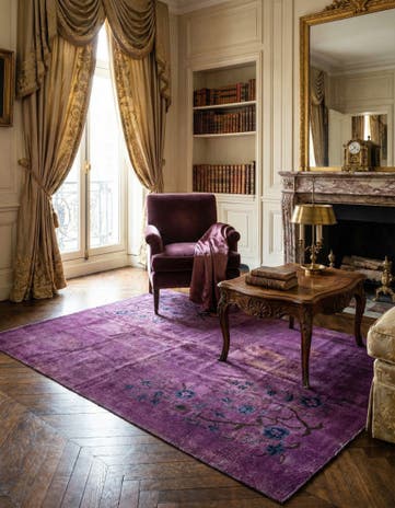 4' 11 x 7' 11 Vintage Royal Rug