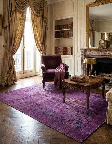 4' 11 x 7' 11 Vintage Royal Rug
