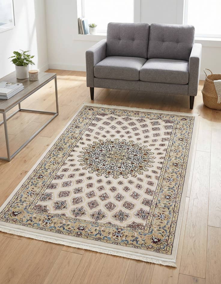 Detail image of 3' x 5' 3 Nain Design Rug