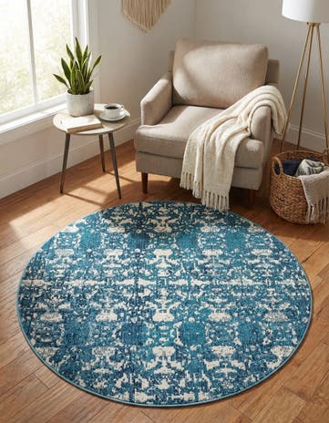 4' x 4' Amulet Round Rug