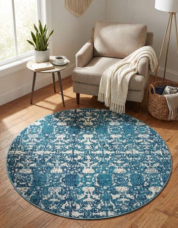 4' x 4' Amulet Round Rug