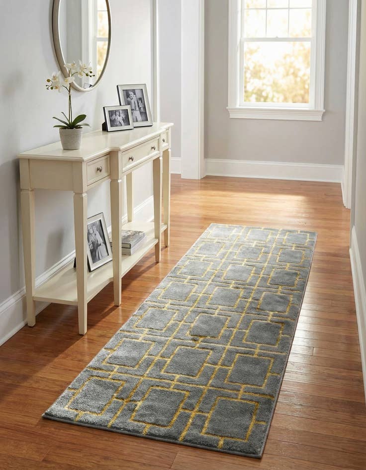 Detail image of 2' x 6'  Marilyn Monroe&trade; Glam Deco Runner Rug