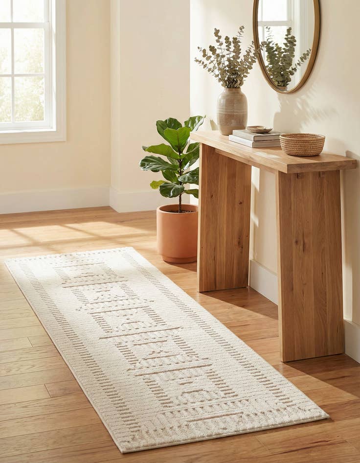 Detail image of 2' 2 x 6' Textura Designer Runner Rug