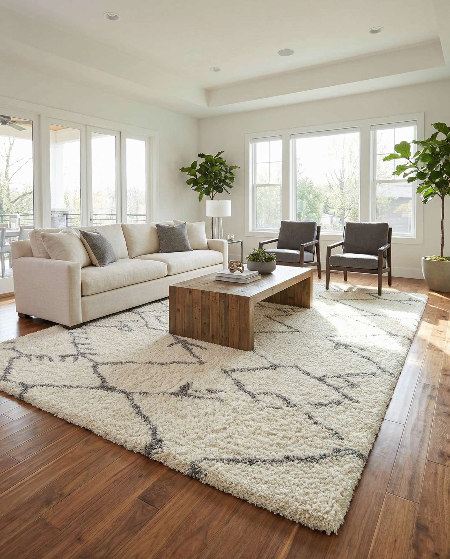 10' x 14' Infinity Shag Rug