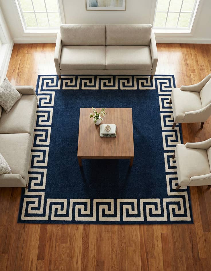 Detail image of 7' 10 x 7' 10 Hera Square Rug