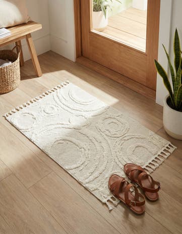 Ivory Boho Rug