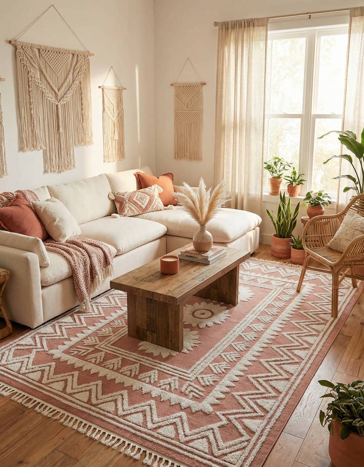 Detail image of 9' 6 x 14' 3 Boho Rug