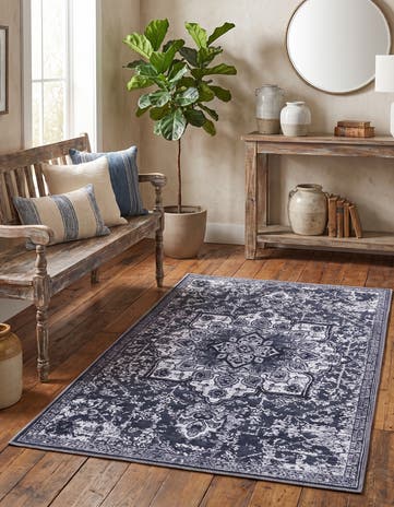 3' 3 x 5' 3 Washable Francesca Rug