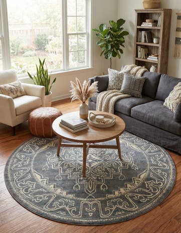 8' x 8' Aria Round Rug
