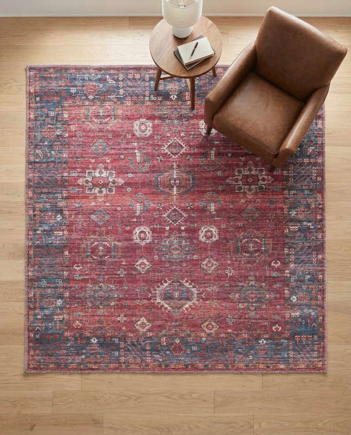 5' 3 x 5' 3 Washable Maahru Square Rug