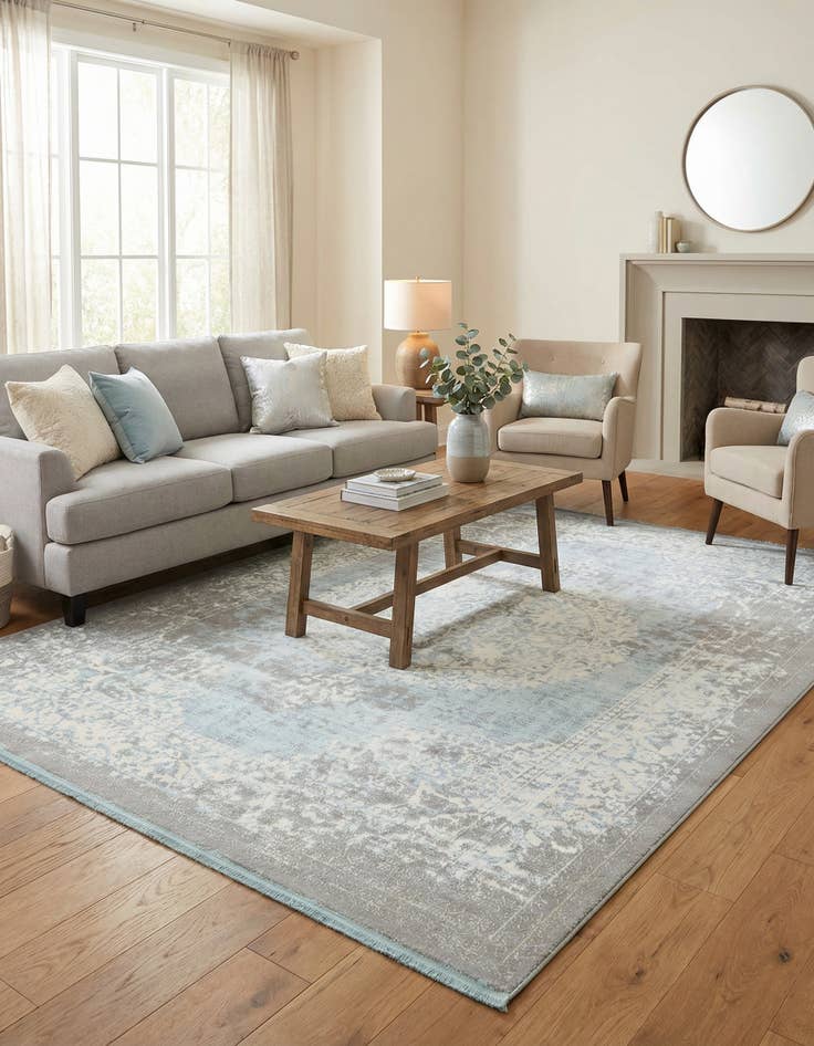 Detail image of 7' 9 x 10' Modern Classical Rug