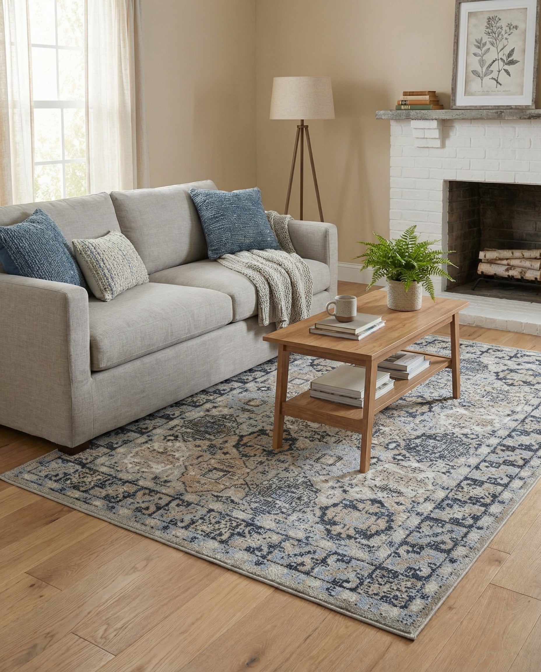 Primary image  4' x 6' Kamala Washable Rug