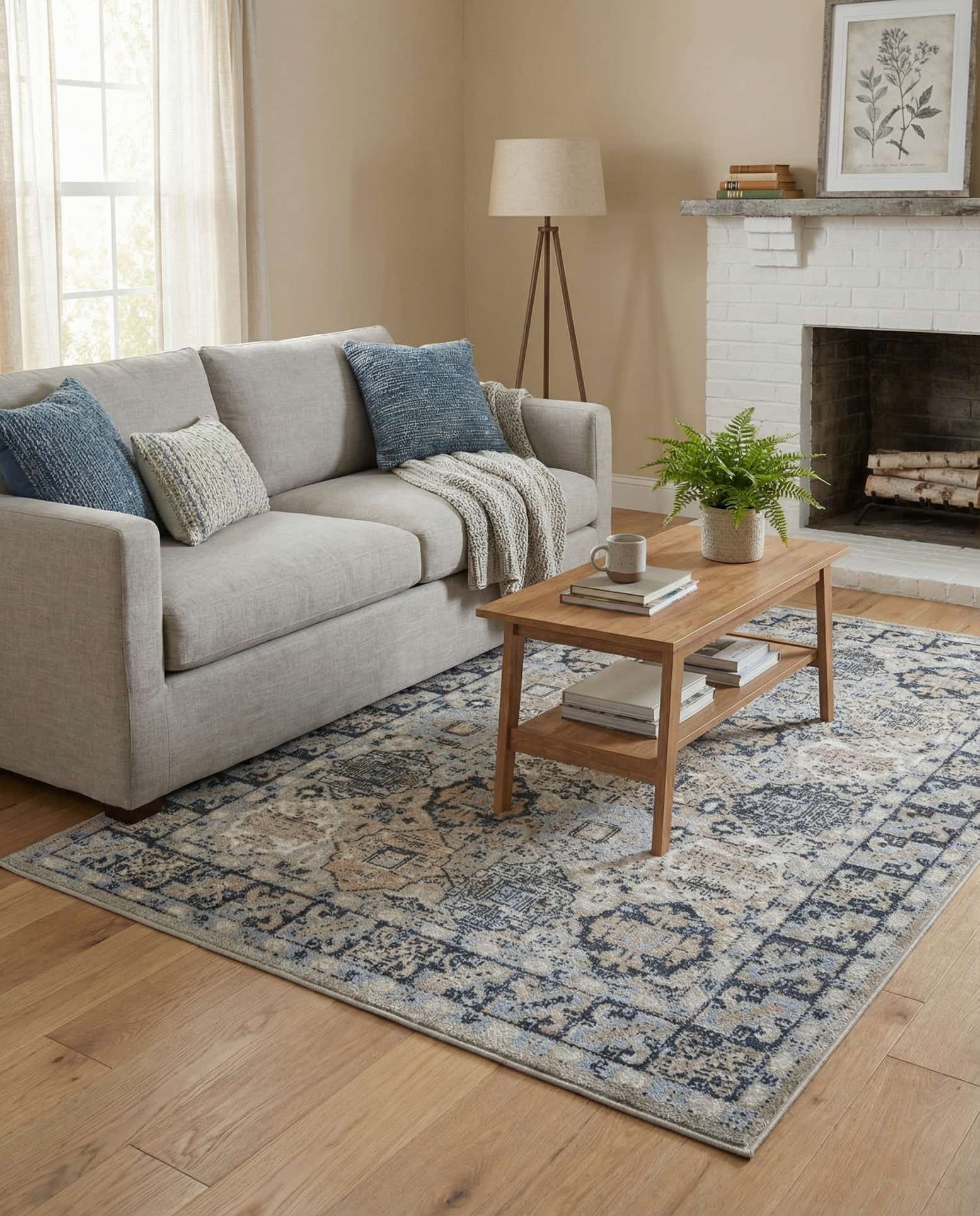 4' x 6' Kamala Washable Rug