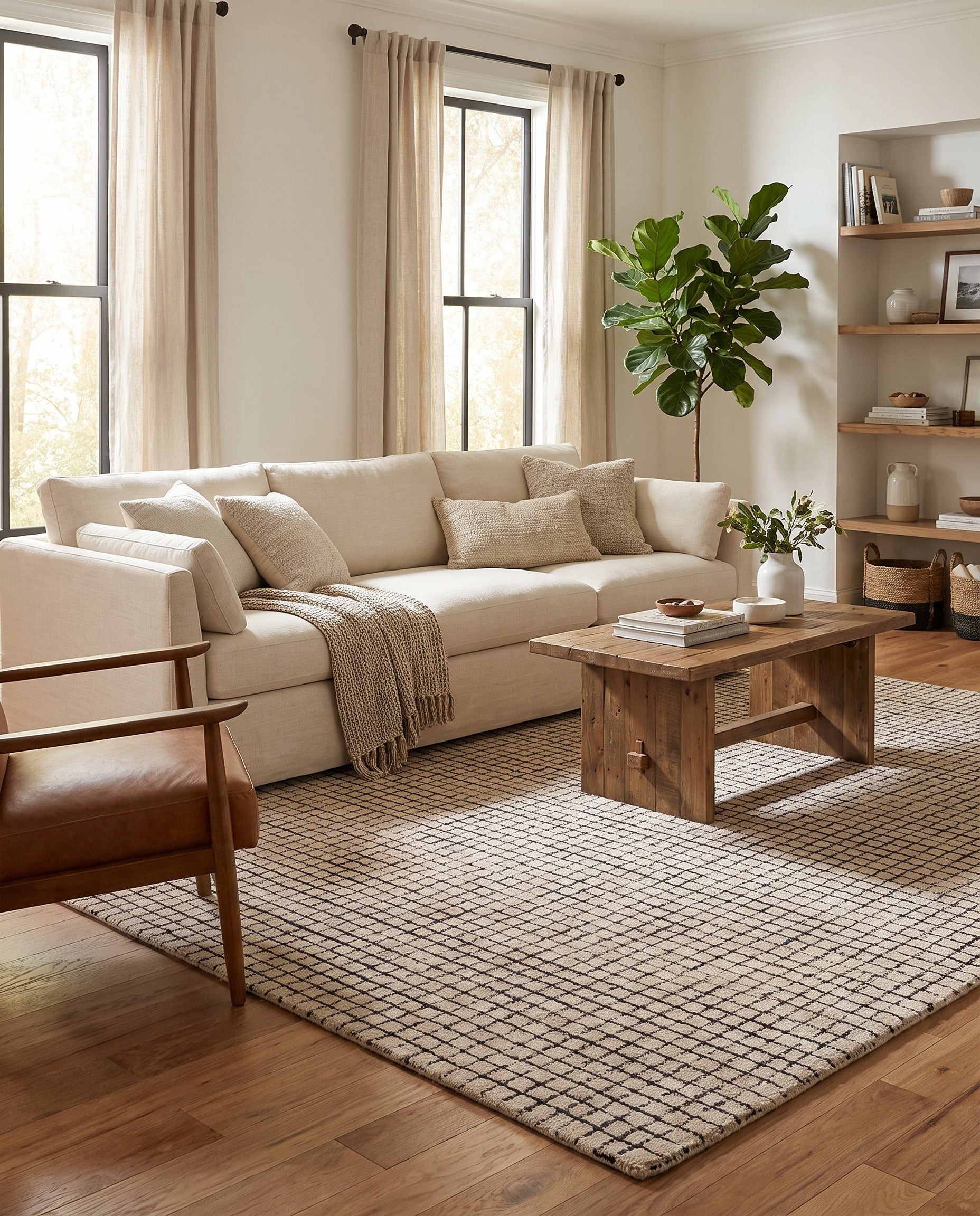 9' x 12' Heritage Line Wool Rug