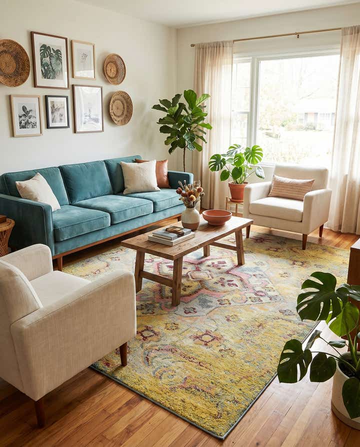 9' x 12' 2 Washable Arte Rug