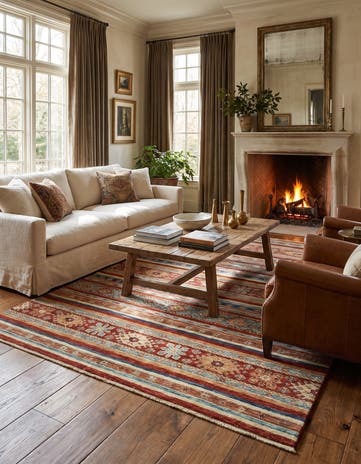5' x 6' 8 Hand Knotted Ariana Ziegler Rug