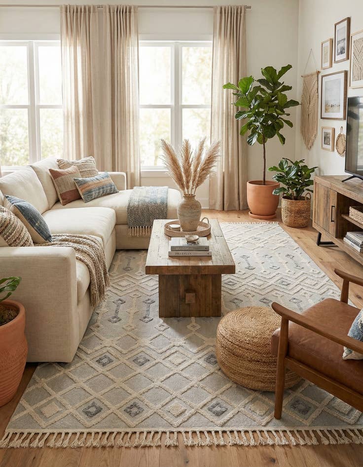 Detail image of 9' 10 x 14' Arlo Rug