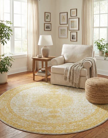 7' 10 x 7' 10 Dover Round Rug