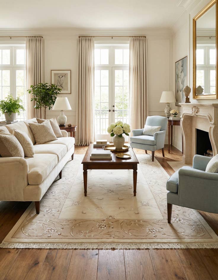 Detail image of 4' 1 x 6' 3 Darya Rug