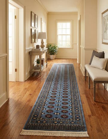 2' 7 x 12' Bokhara Runner Rug