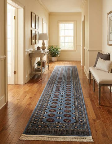 2' 7 x 12' Bokhara Runner Rug