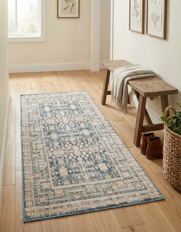Blue Green Noble Rug