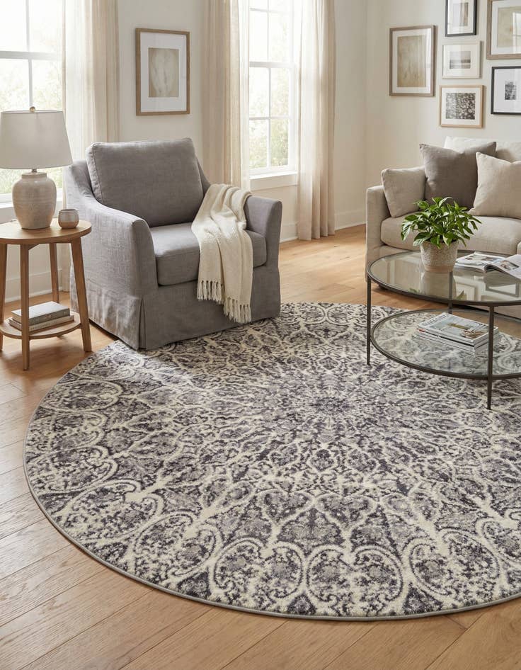 Detail image of 7' x 7' Monte Carlo Round Rug