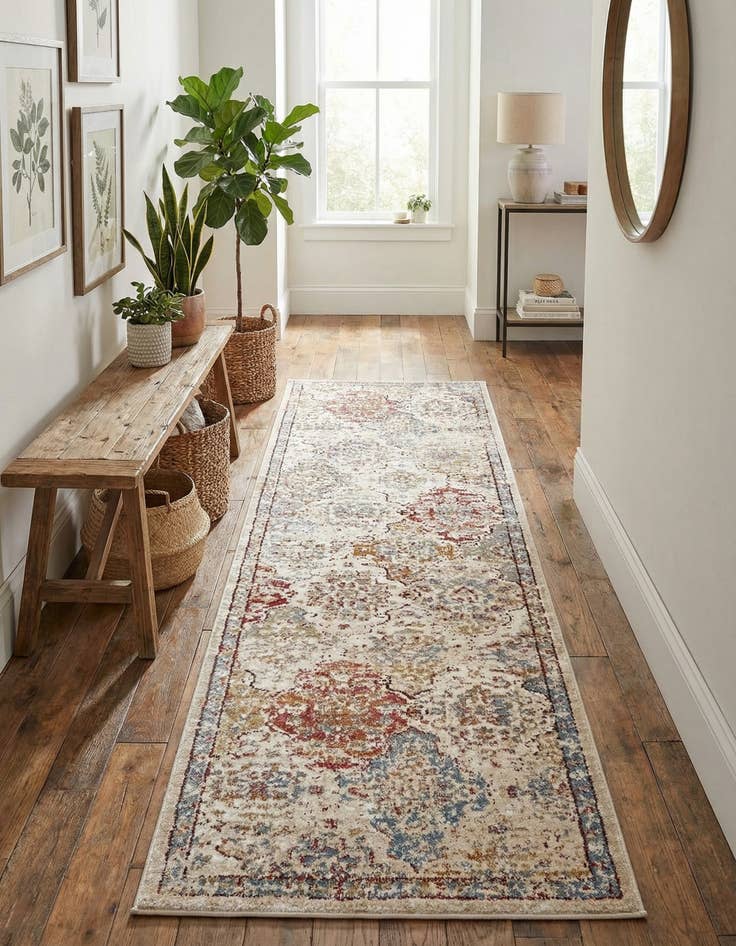 Detail image of 2' 2 x 6' 7 Charlotte Runner Rug