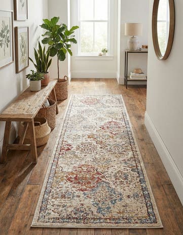 Beige Charlotte Runner Rug