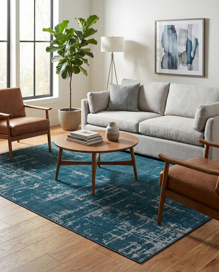 Detail image of 5' 3 x 8' Valencia Rug