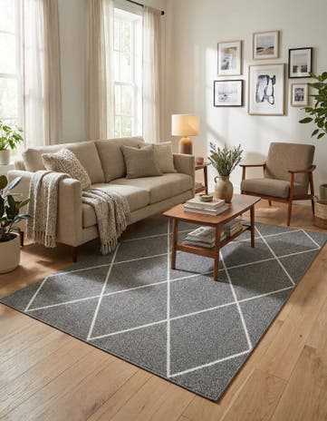 5' x 7' 4 Georgia Rug