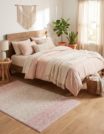 4' x 6' Moroccan Trellis Rug