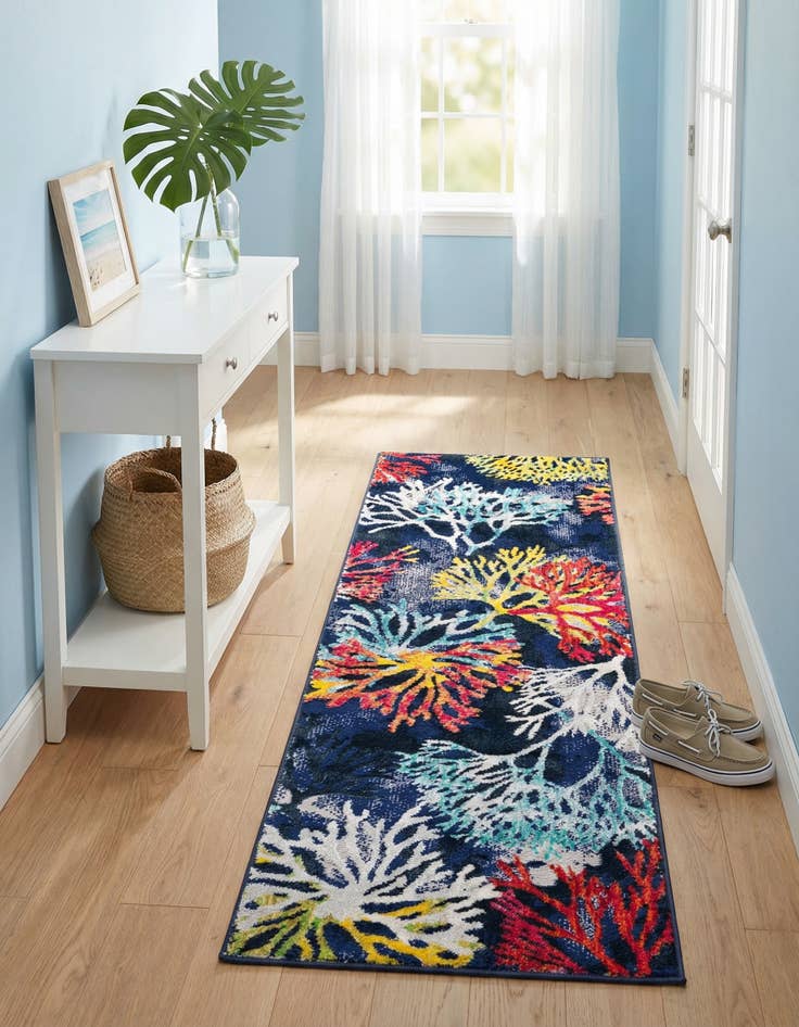 Detail image of 2' x 6' Ariel Runner Rug