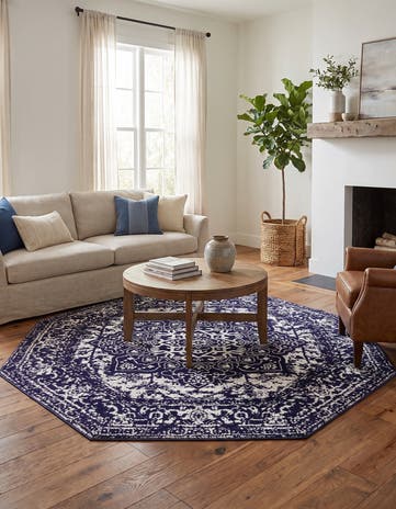 7' 10 x 7' 10 Arlington Octagon Rug