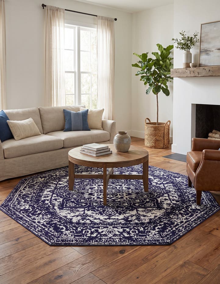 7' 10 x 7' 10 Arlington Octagon Rug